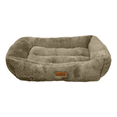 فيلاين قو براوني سرير مستطيل الشكل للقطط والكلاب, لون بني - متجر اليف
