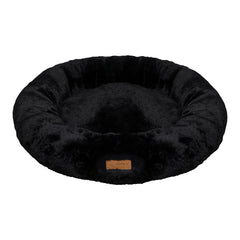 فيلاين قو براوني سرير دائري الشكل للقطط والكلاب, لون أسود - متجر اليف