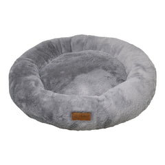 فيلاين قو براوني سرير دائري الشكل للقطط والكلاب, لون رمادي - متجر اليف