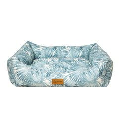 فيلاين قو ماكارون سرير مستطيل الشكل للقطط والكلاب، لون سماوي - متجر اليف