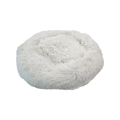 فيلاين قو بونشيك سرير دائري الشكل للقطط والكلاب, لون أبيض - متجر اليف