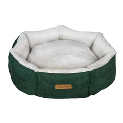 فيلاين قو كب كيك سرير دائري الشكل للقطط والكلاب, لون أخضر - متجر اليف