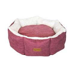 فيلاين قو كب كيك سرير دائري الشكل للقطط والكلاب, لون وردي - متجر اليف