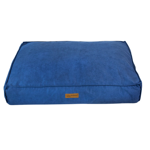 فيلاين قو بلس سوفت سرير مفتوح مستطيل الشكل للقطط والكلاب, لون أزرق - متجر اليف