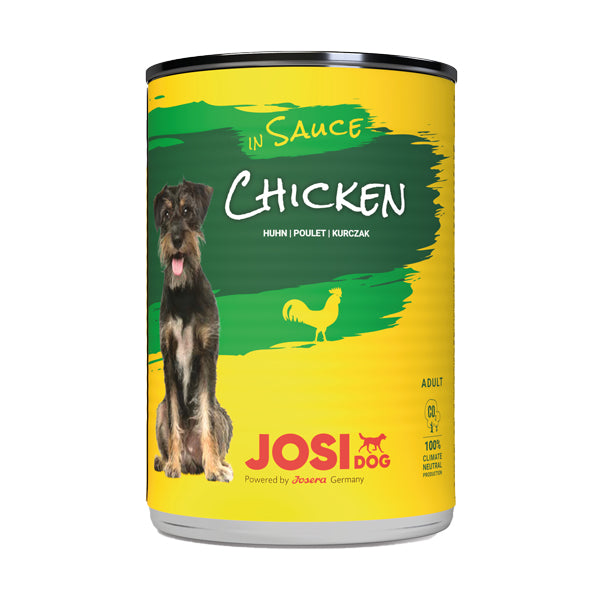 جوسي دوق معلبات الدجاج في صلصة طعام رطب للكلاب, 415 جرام - متجر اليف