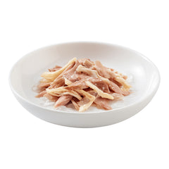 شيزر معلبات التونة وفيليه الدجاج وجبة طبيعية في الجيلي طعام رطب للقطط, 6×50 جرام - متجر اليف