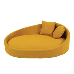 زولكس ميلانو سرير بيضوي 80 سم - أصفر - متجر اليف