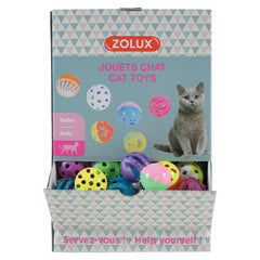 زولكس ألعاب القطط - كرات ملونة مع أجراس - متجر اليف