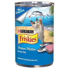 بورينا فريسكيس طبق المحيط طعام القطط الرطب 400 جرام - متجر اليف