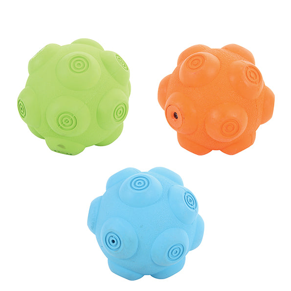 زولكس كرة مطاطيه بصوت 7.5 سم لعبة للكلاب ألوان متعدده - متجر اليف